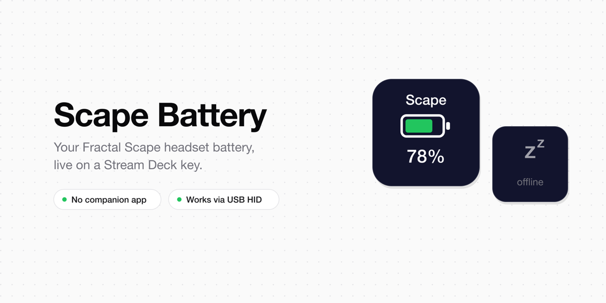 Scape Battery Image